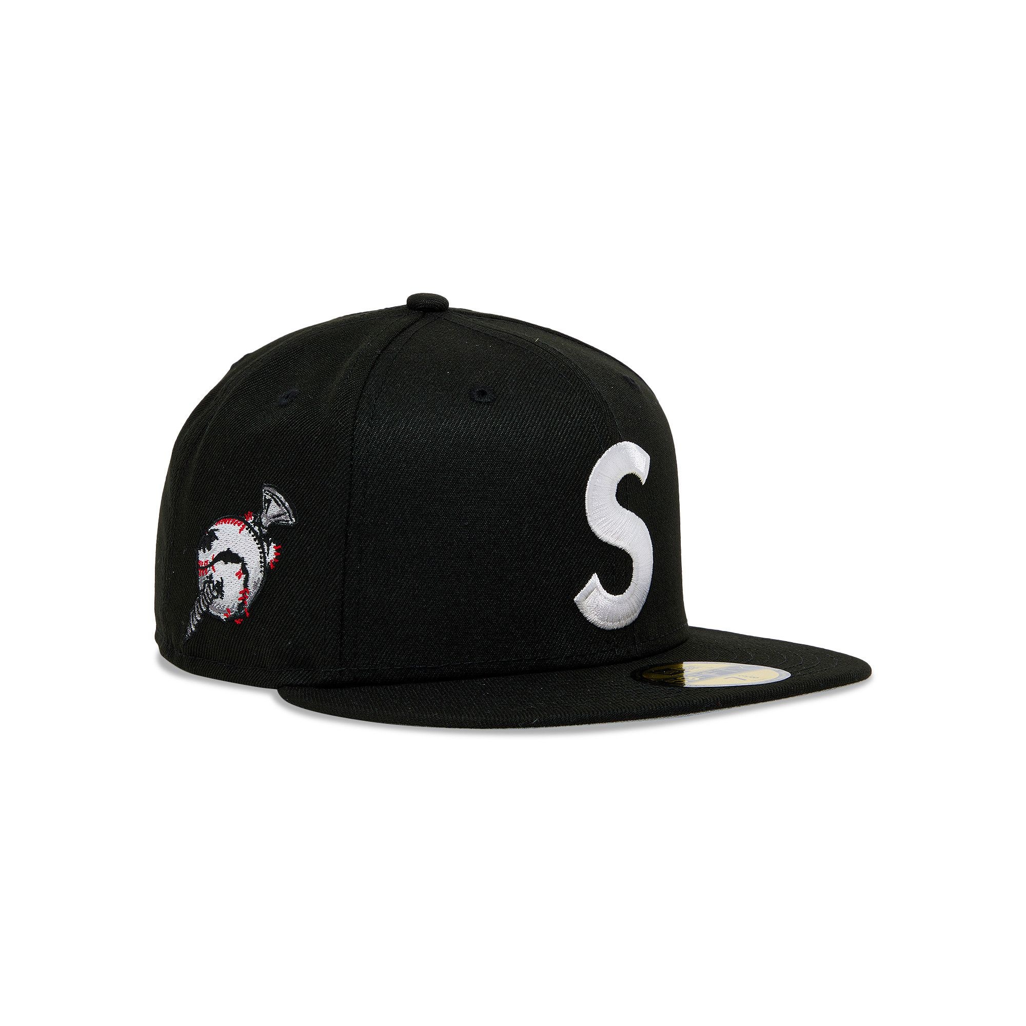 Supreme Supreme Screwball S Logo New Era 'Black' | REVERSIBLE