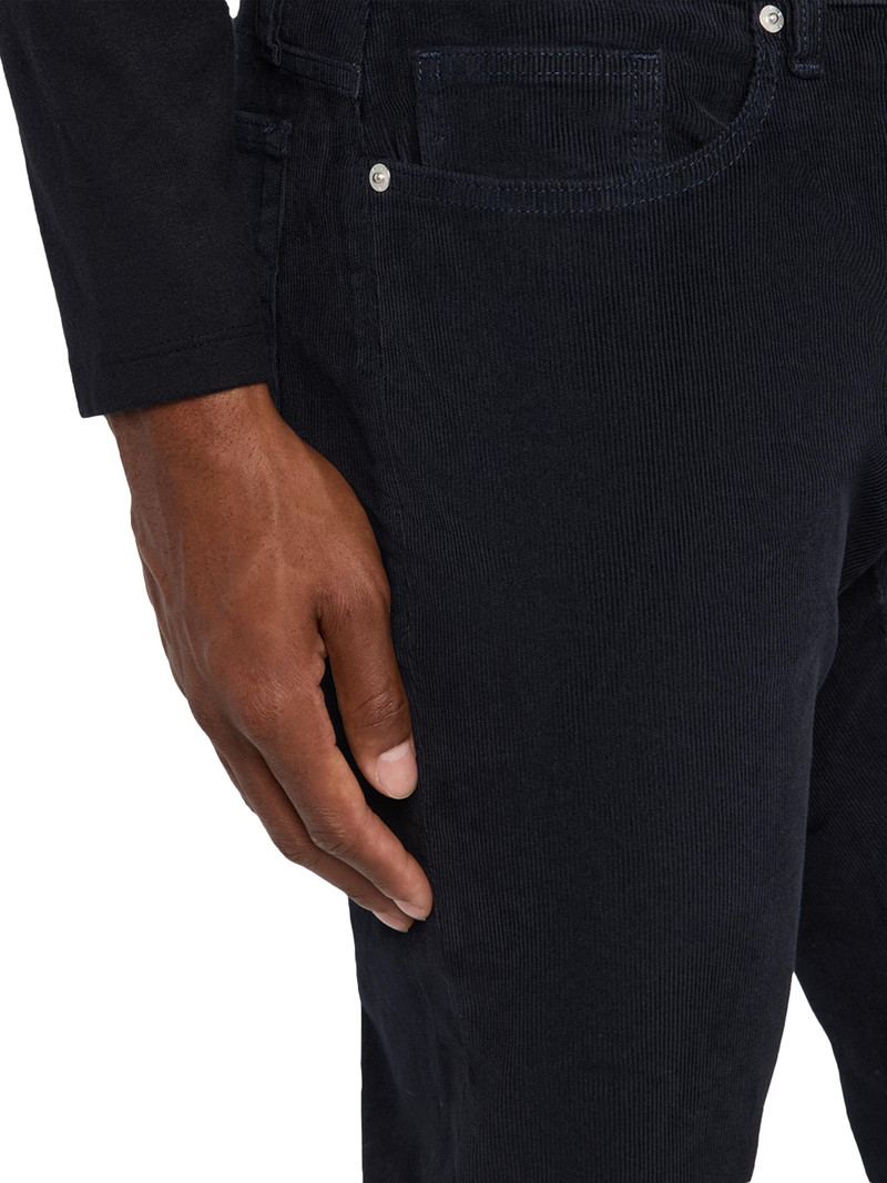 Men's L'Homme Slim Corduroy Pants - Navy 5