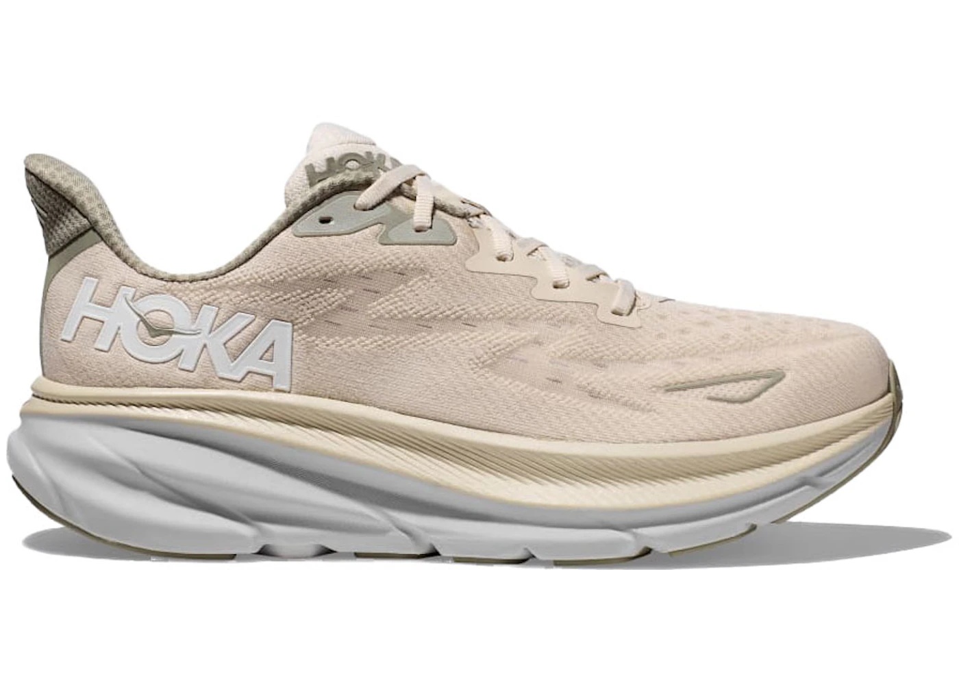 Hoka One One Clifton 9 Oat Milk Barley - 1