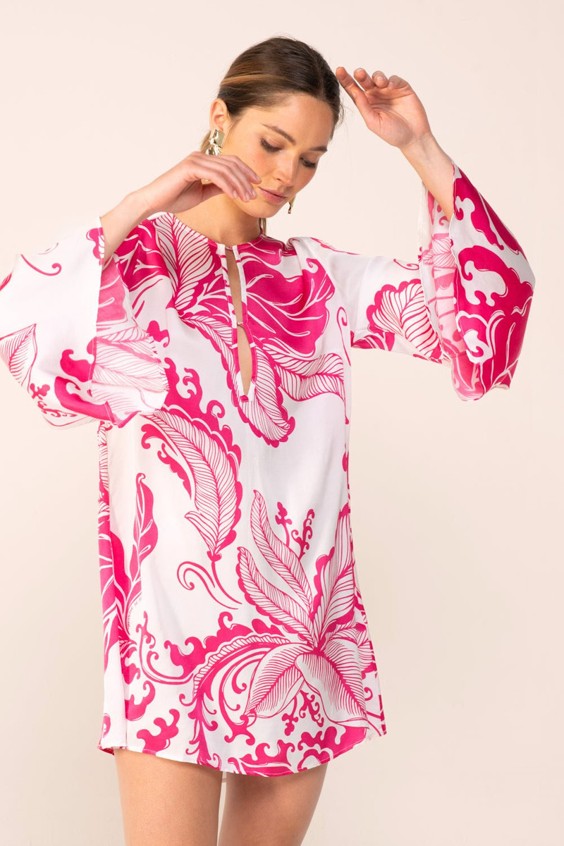 Mini Dress Gia - Pink Reef Wave 4