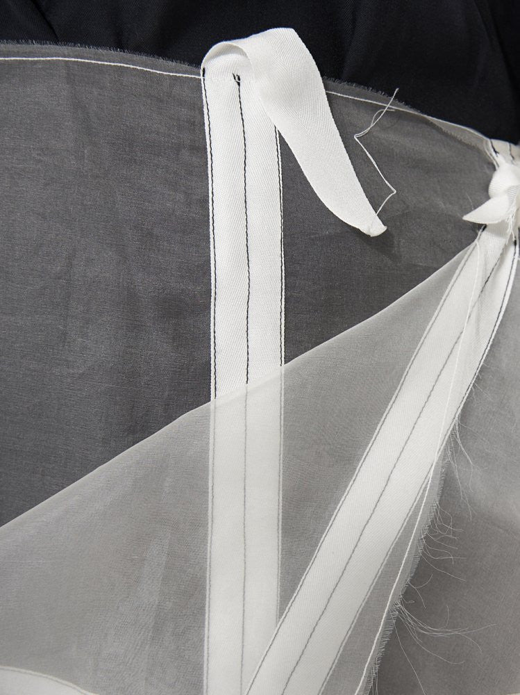 Silk Organza Wrap Skirt - 5