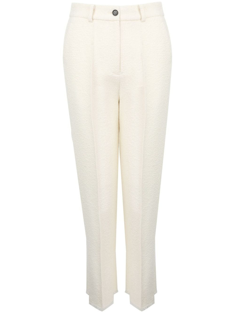 pleat-detail trousers 1