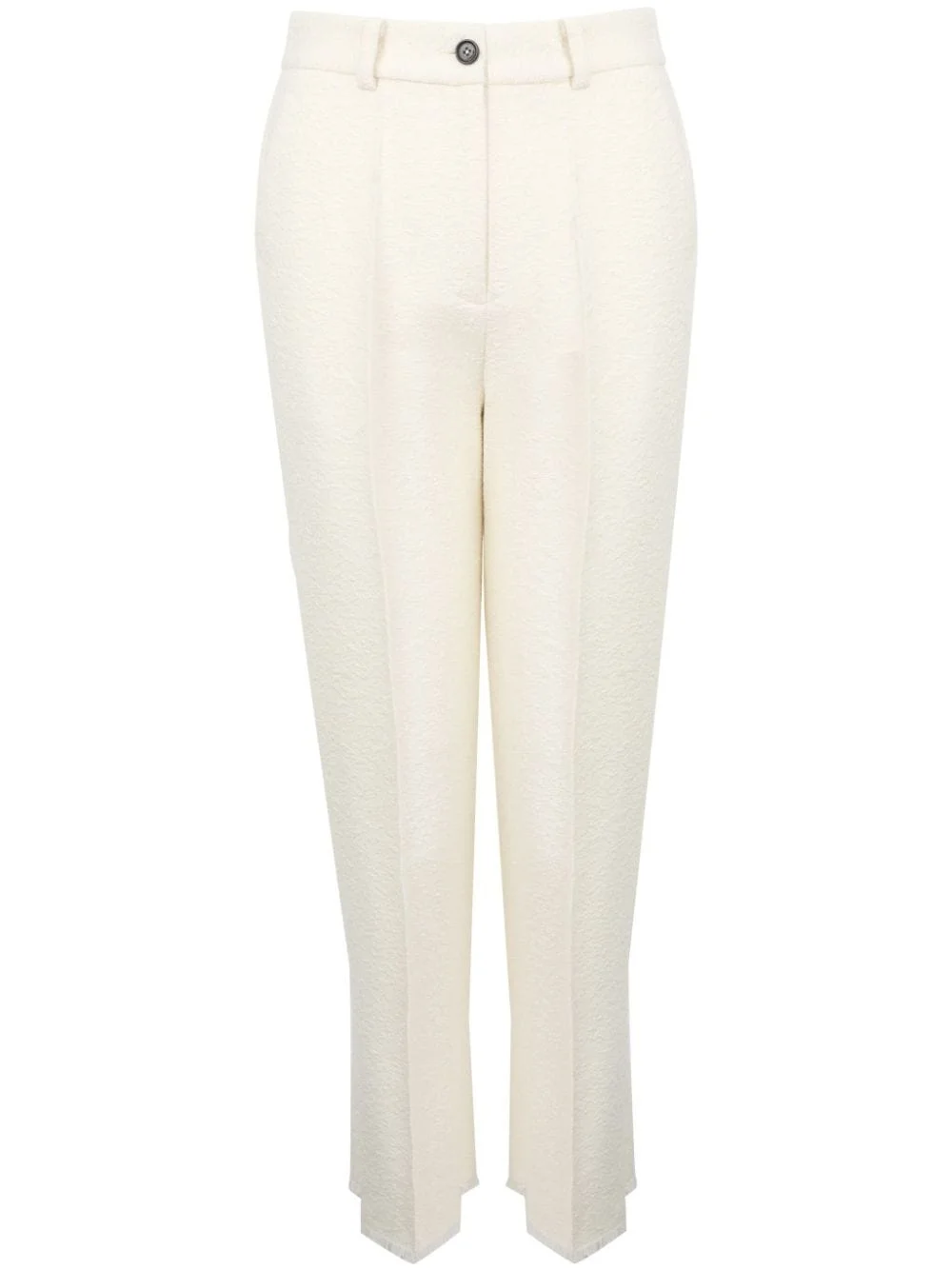 pleat-detail trousers - 1