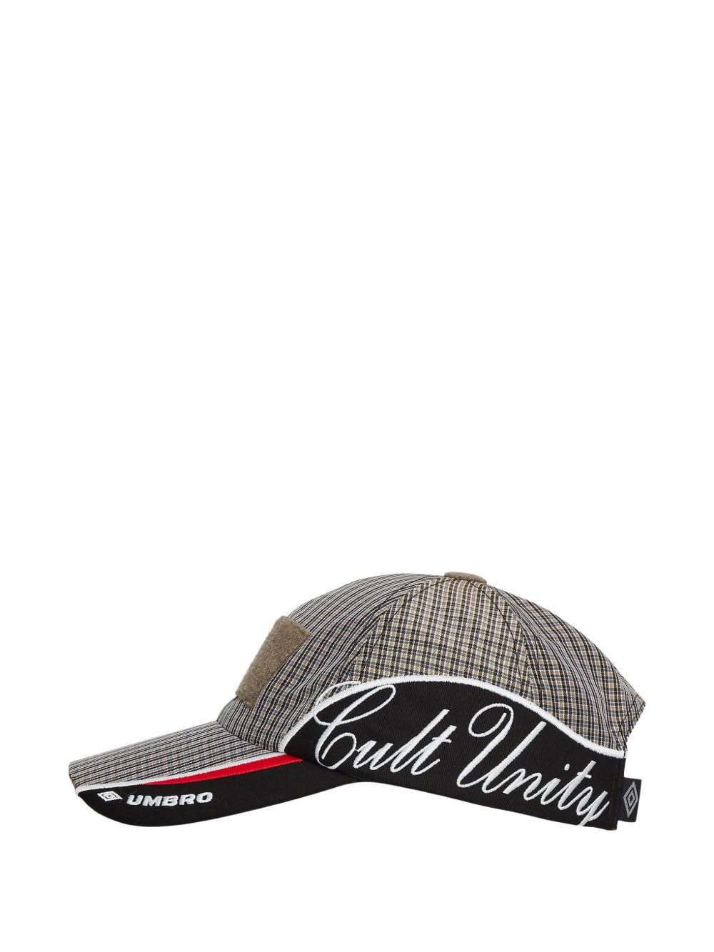check-pattern cap - 3