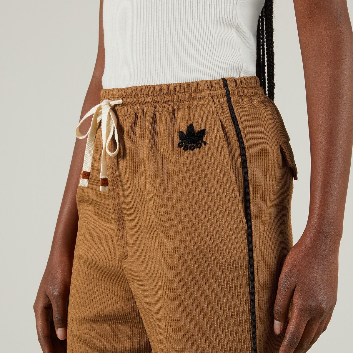 adidas x Gucci ripstop jersey pant - 4