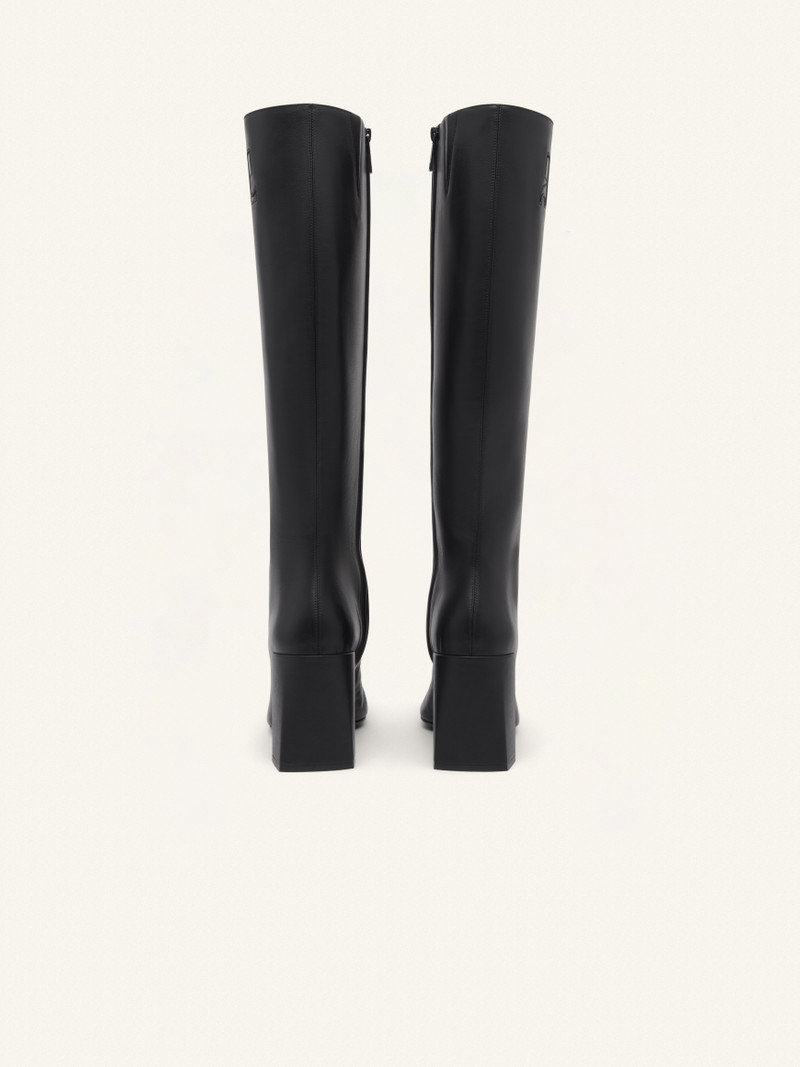 HERITAGE LEATHER KNEE BOOTS 4