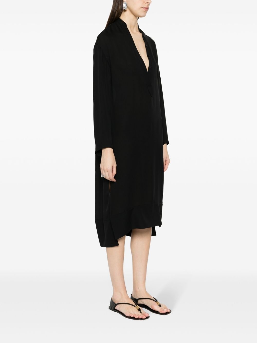 The Brom silk shirtdress - 5