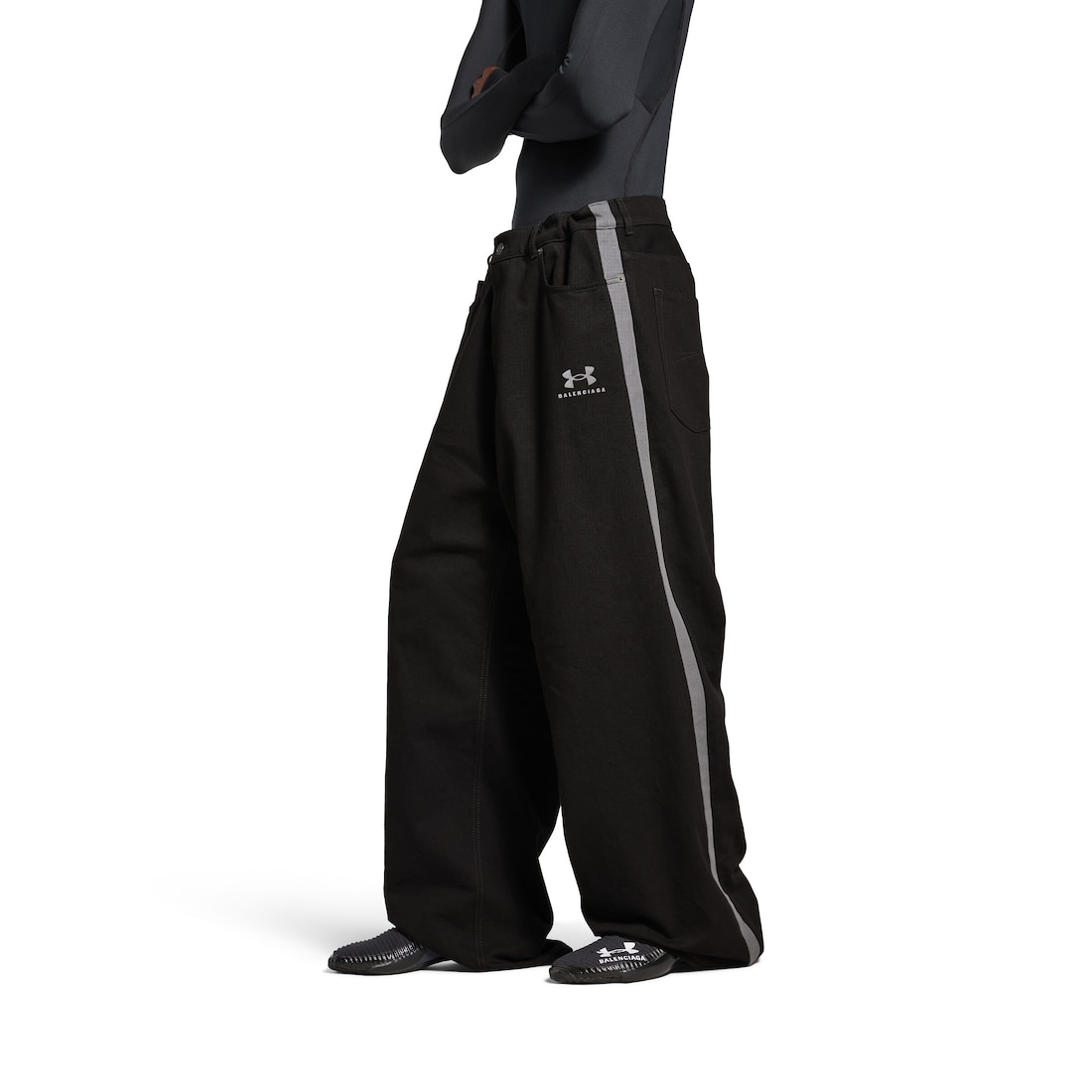 Men's Under Armour® Tracksuit Denim Pants in Black - 5