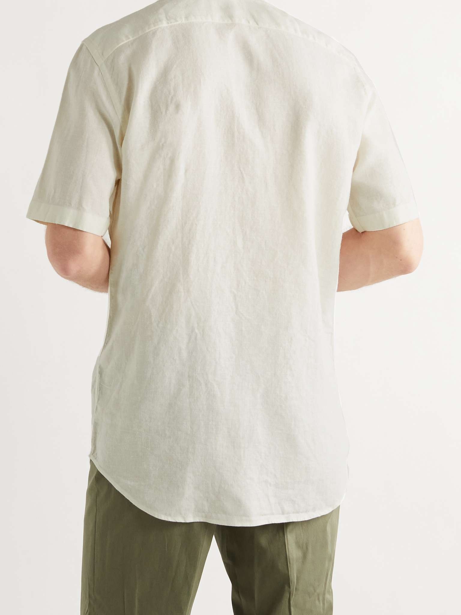 Linen and Lyocell-Blend Shirt - 4