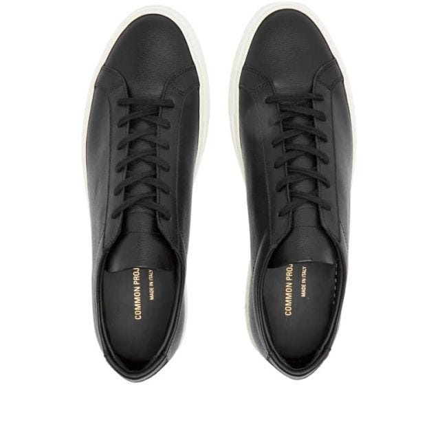 Achilles low black trainers - 6