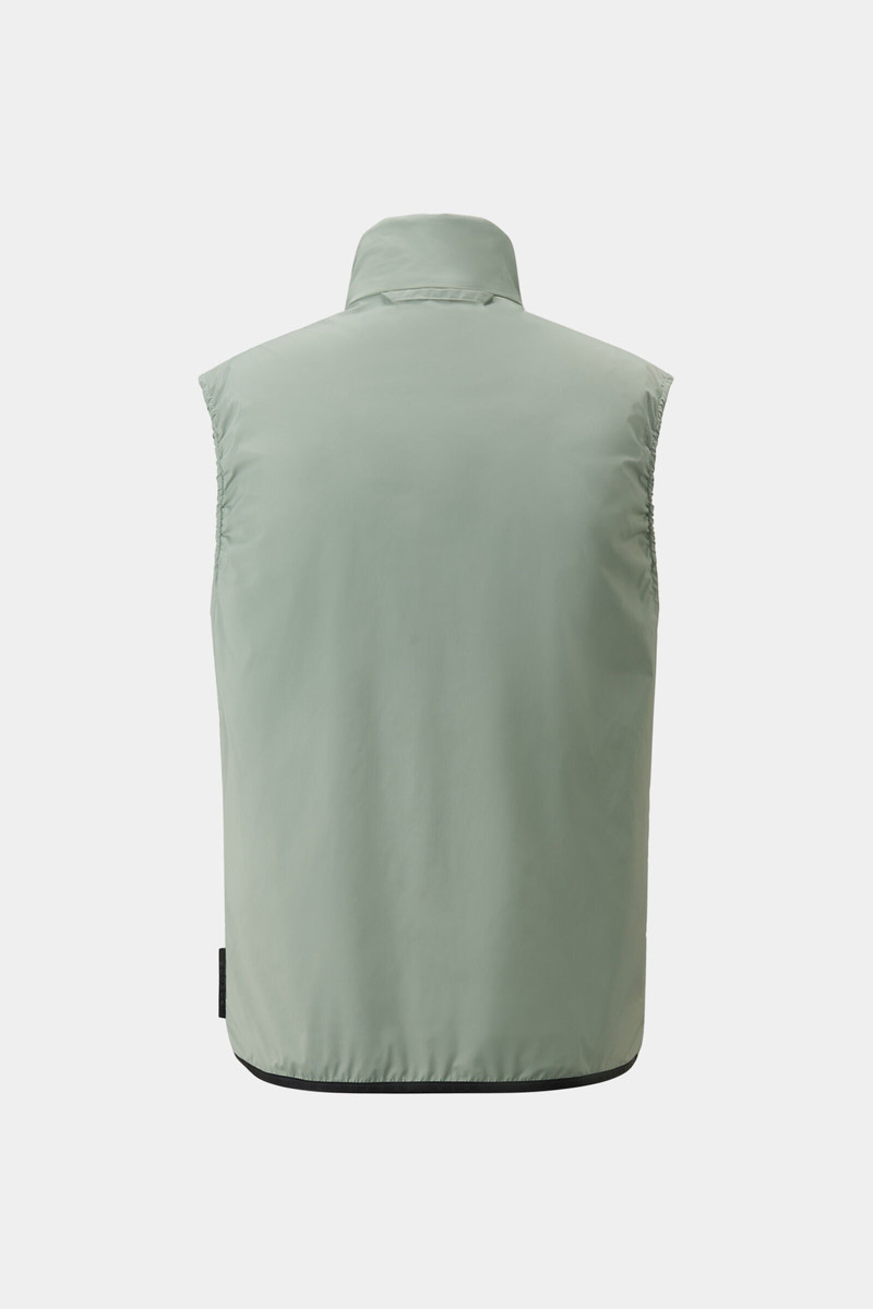 Jonny Lightweight vest in Lime green 7