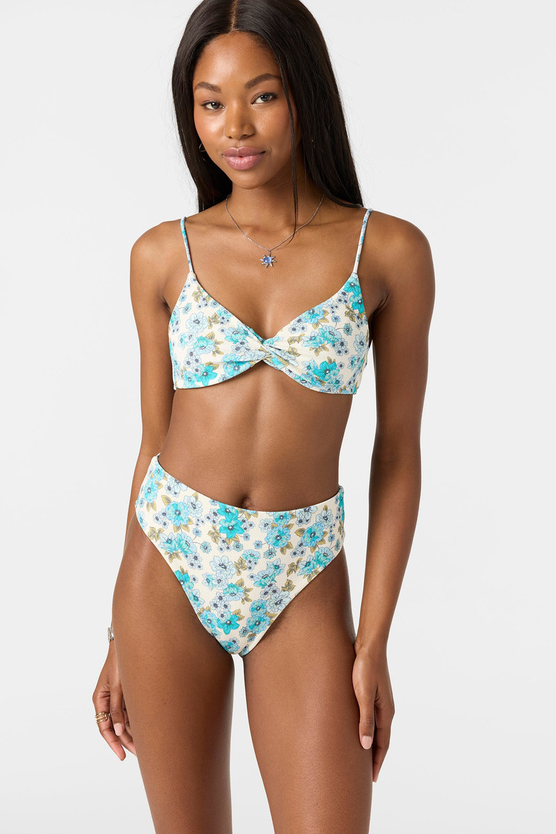 Coastal Floral Malibu Top 3