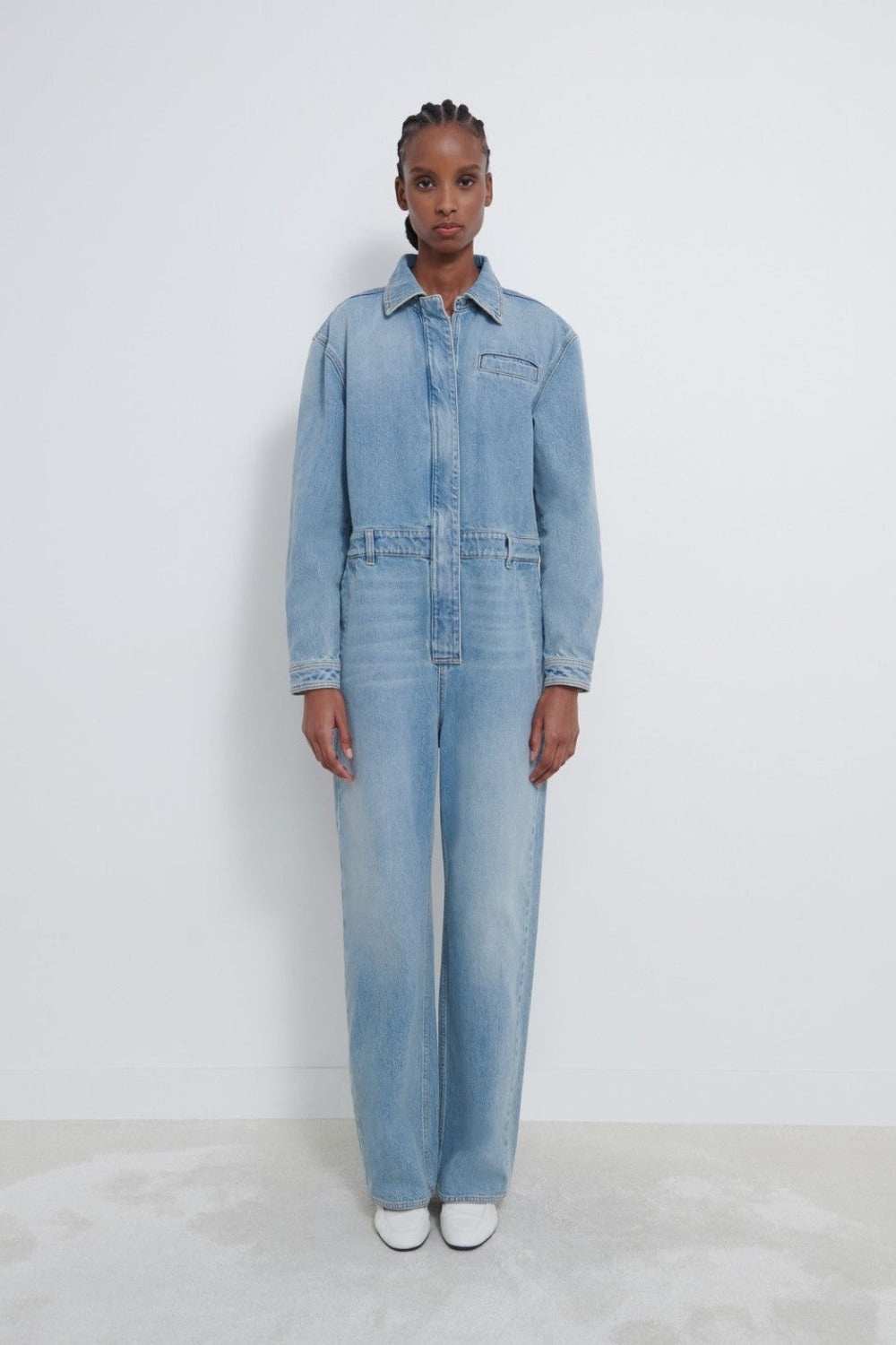 Panay Denim Jumpsuit - 2