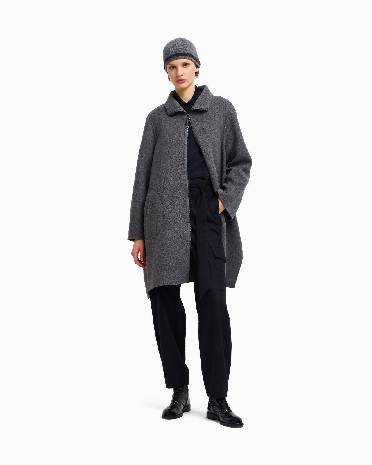 WINTER URBANISM CAPSULE COLLECTION WOOL CLOTH COAT - 2