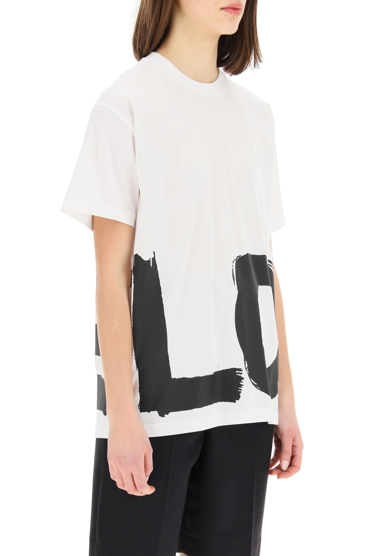 CARRICK OVERSIZED T-SHIRT WITH LOVE PRINT - 3