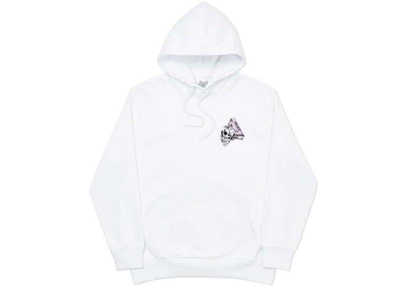 PALACE Palace Tri-Crusher Hood White outlook
