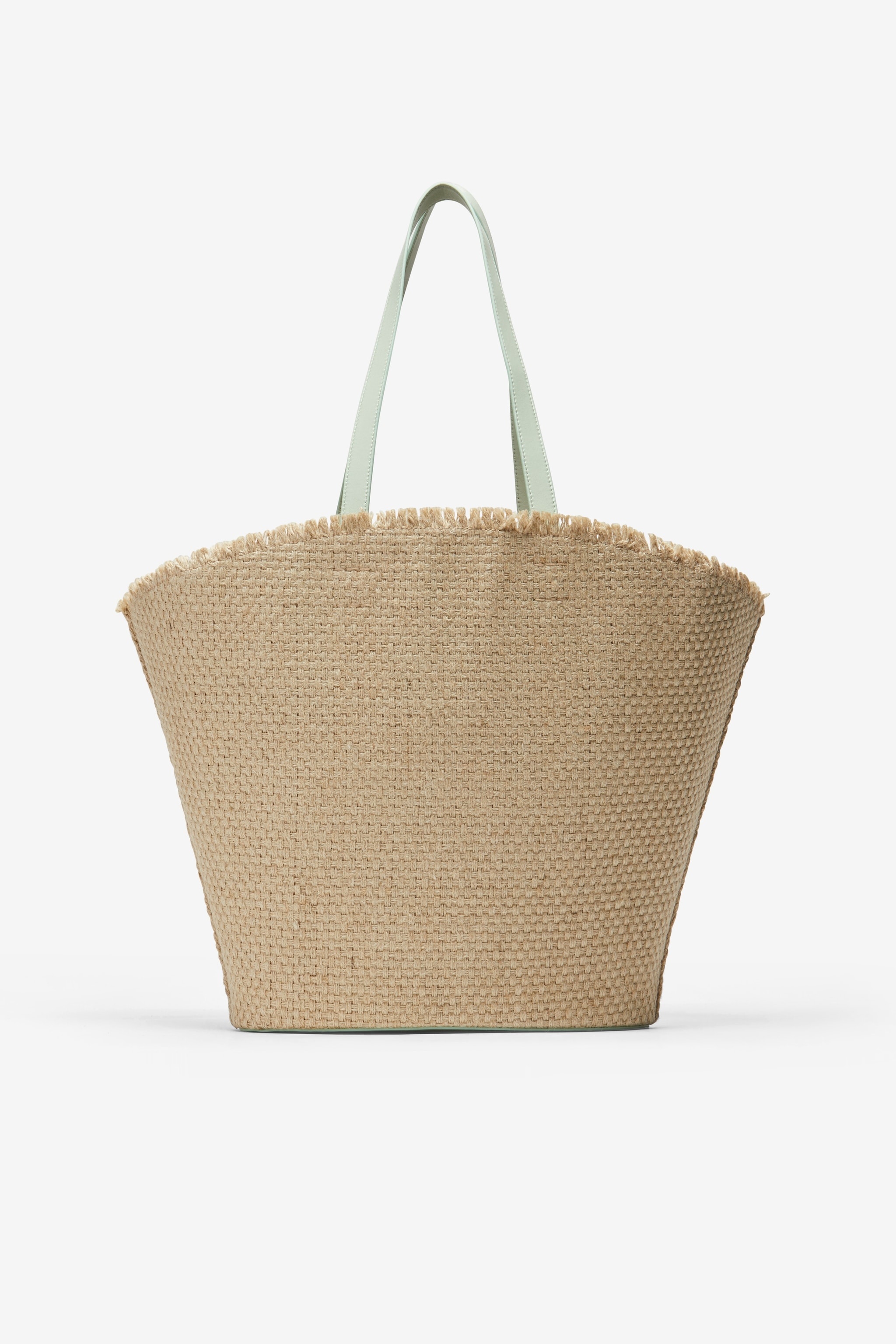 LOGO-EMBOSSED WOVEN SHOPPER - 2