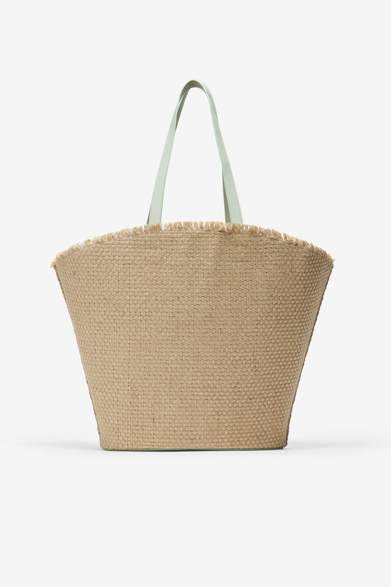 N°21 LOGO-EMBOSSED WOVEN SHOPPER outlook