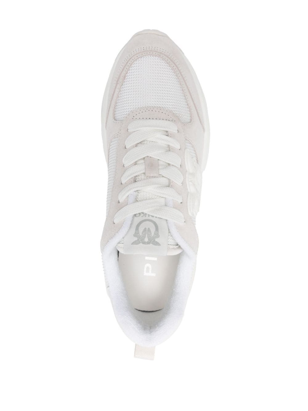 Love Birds lace-up sneakers - 4
