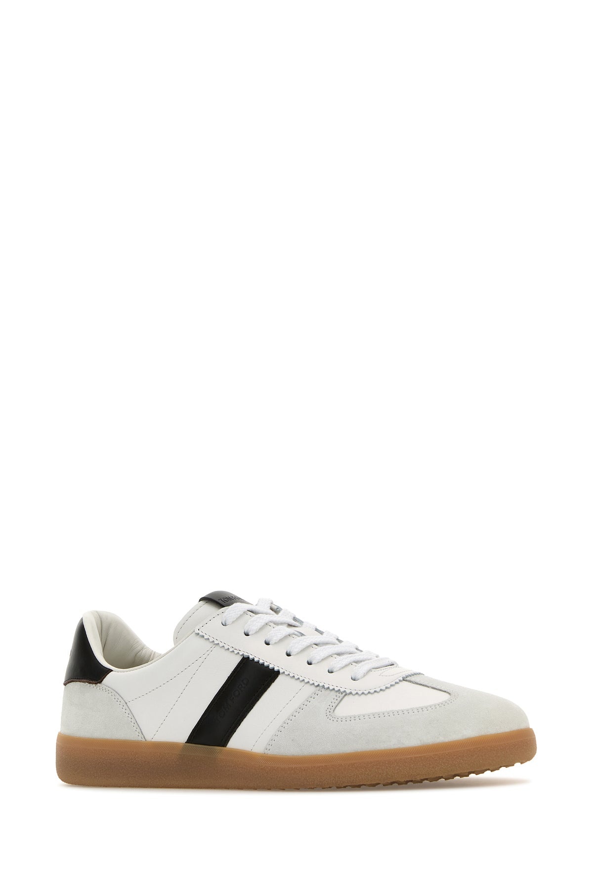 Multicolor leather and suede sneakers - 2