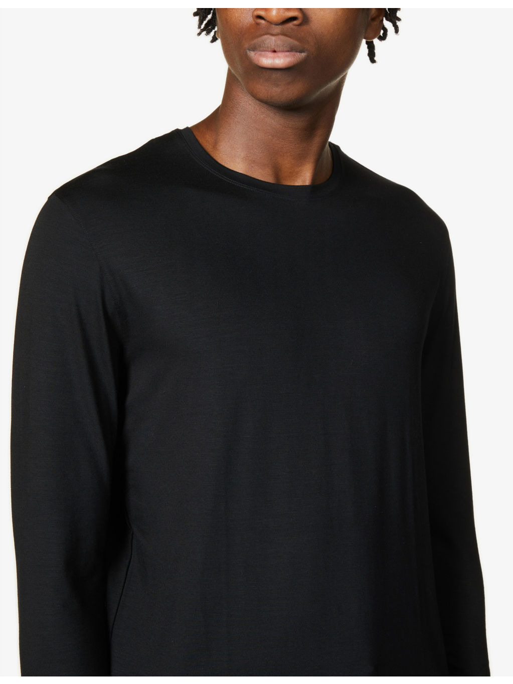 Basel long-sleeved stretch-modal top - 6