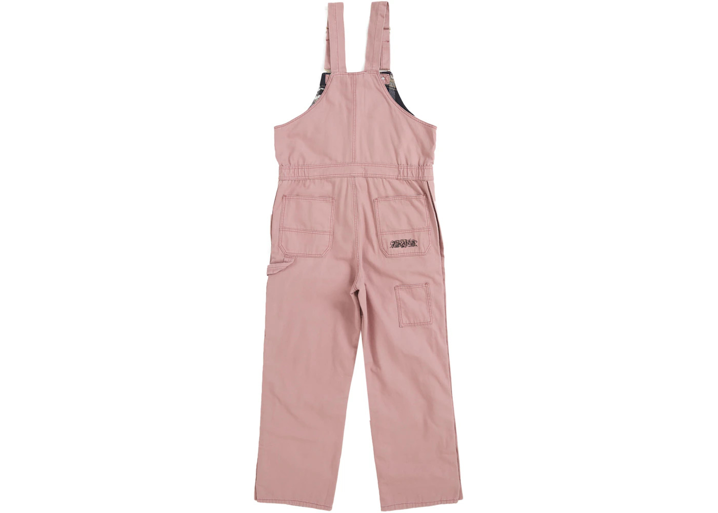 Supreme Dickies Flannel Lined Overall Pink - 3