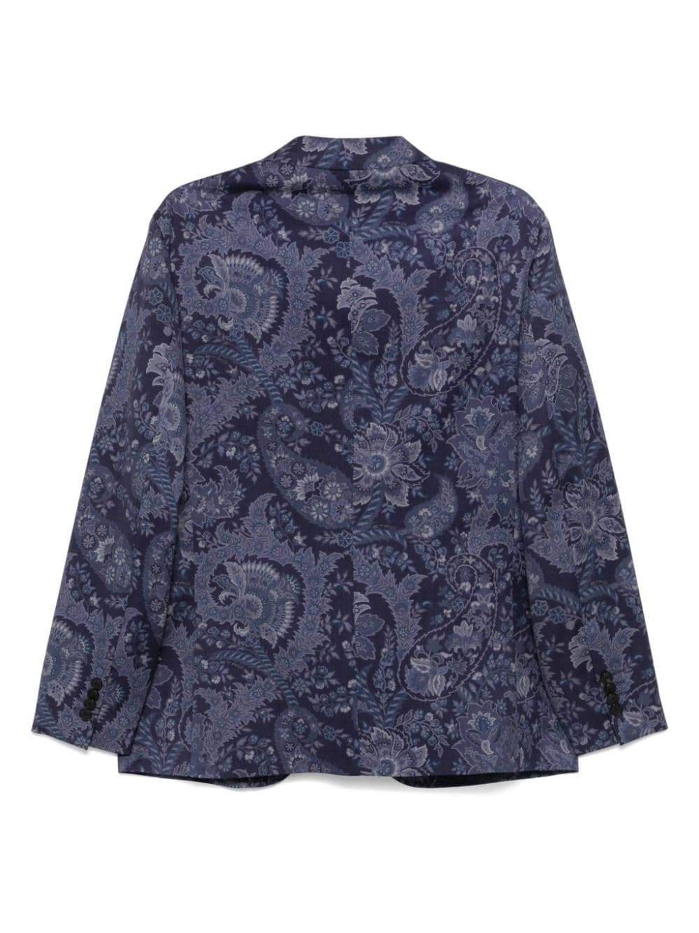 paisley-print blazer - 2
