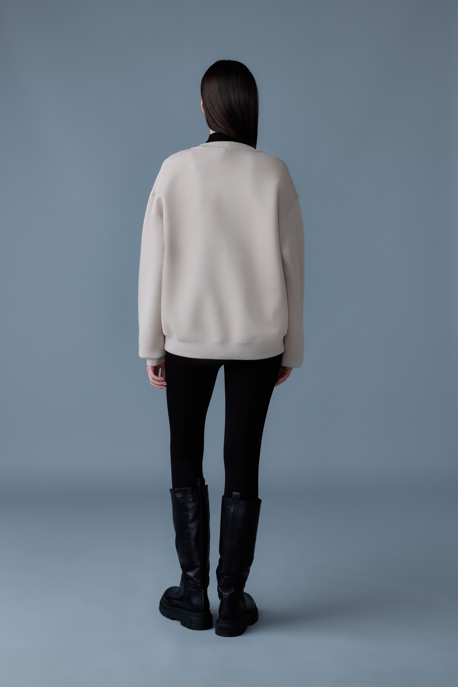 JULIAN Double-Face Jersey Sweatshirt - 4