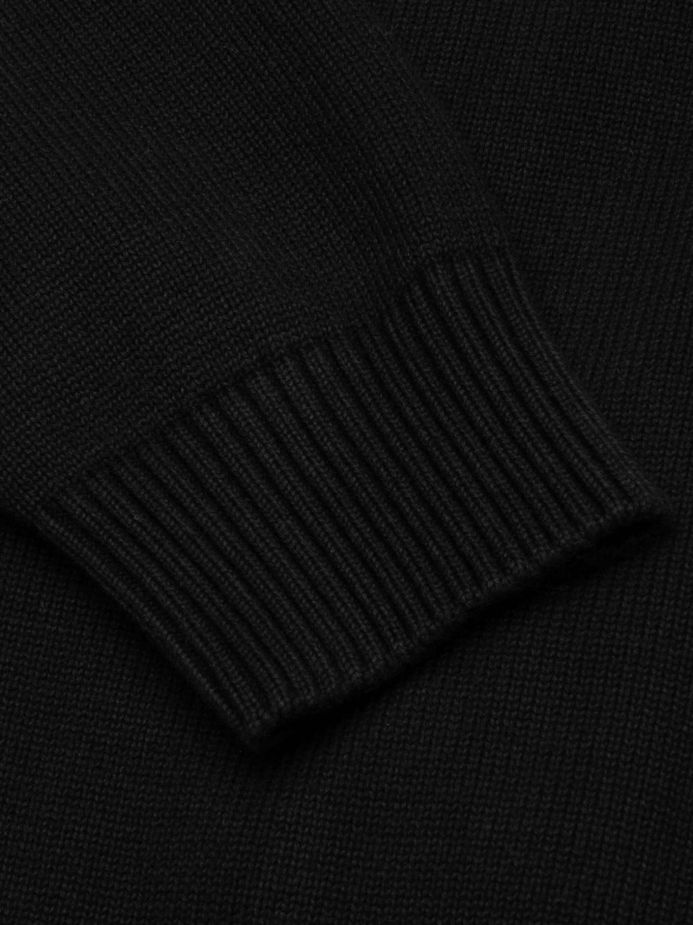 arch-logo crew-neck sweater - 4