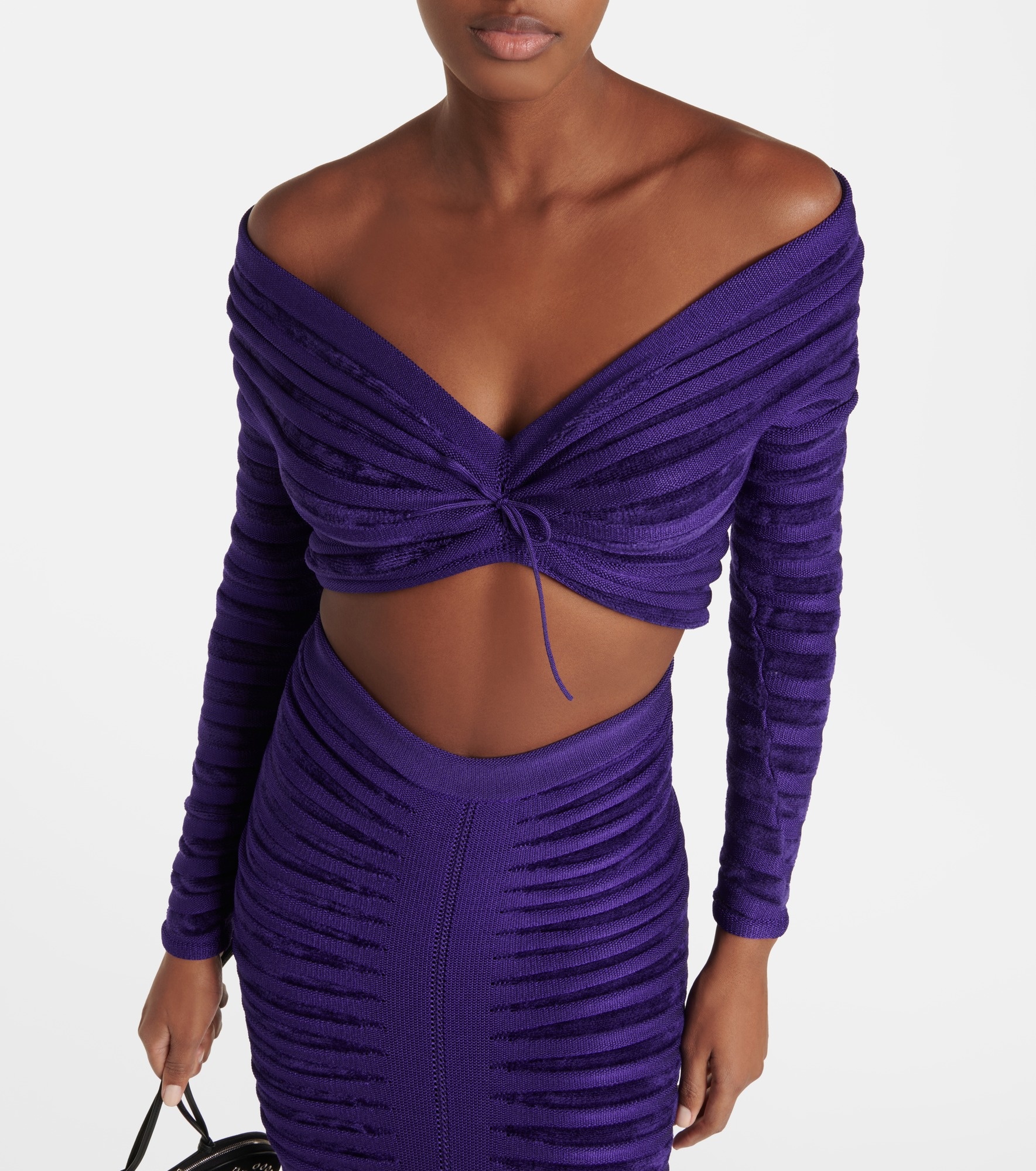 Off-shoulder cinched top - 5
