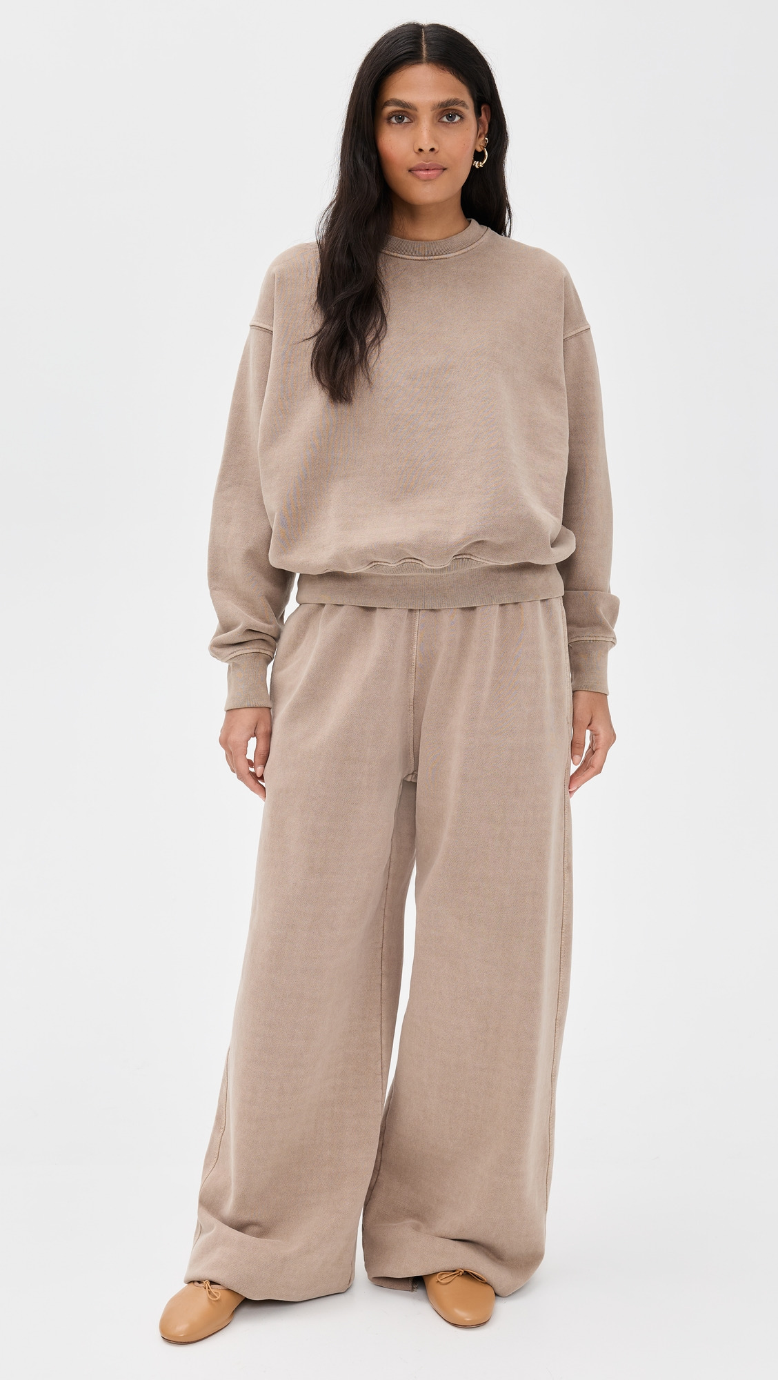 Wide Leg Sweatpants - 4