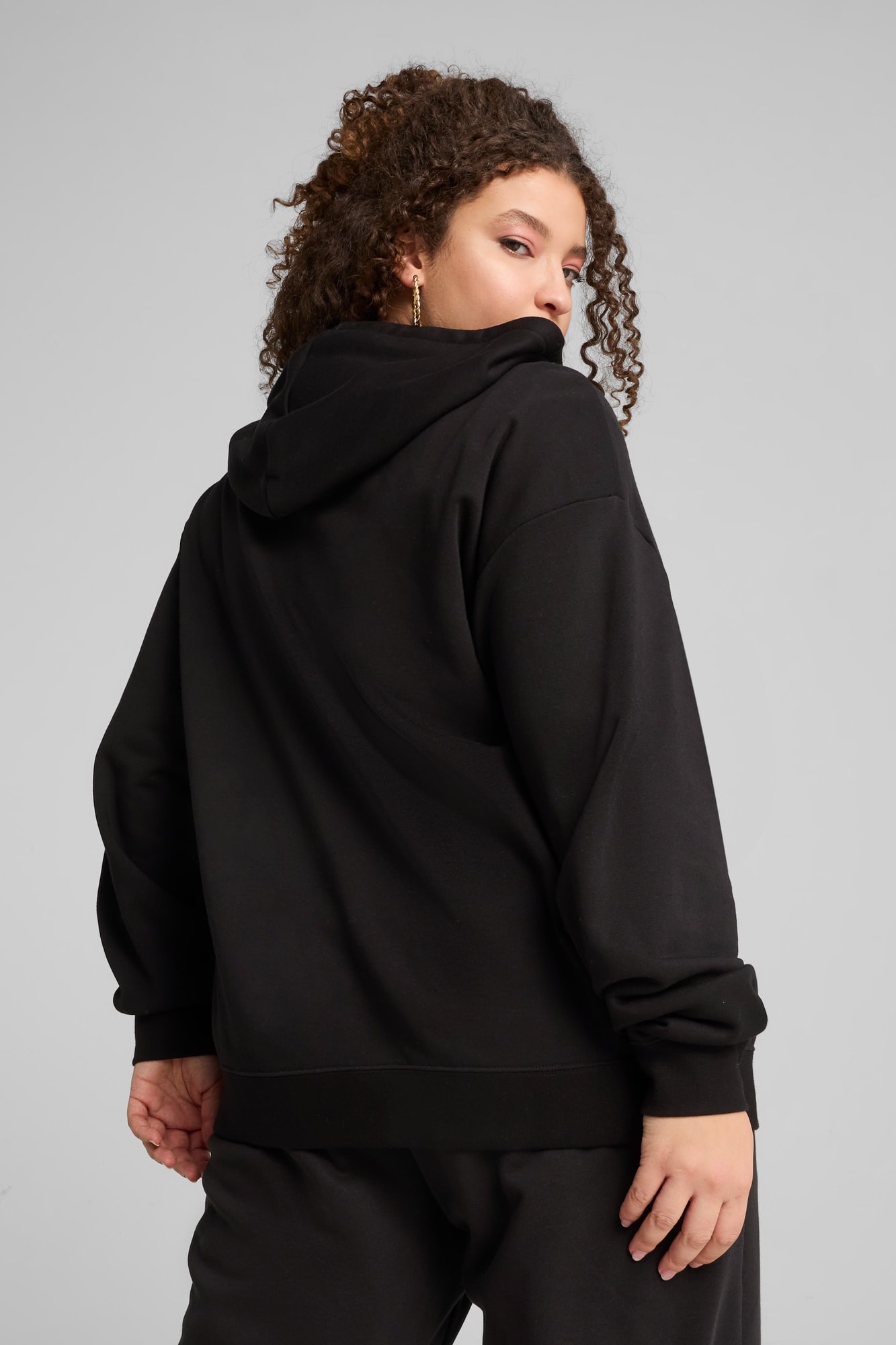 Essentials Small No. 1 Logo French Terry Women's Comfort Full-Zip Hoodie - 6