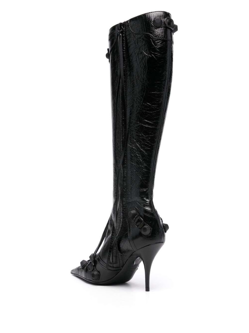 Cagole 90mm leather boots - 3