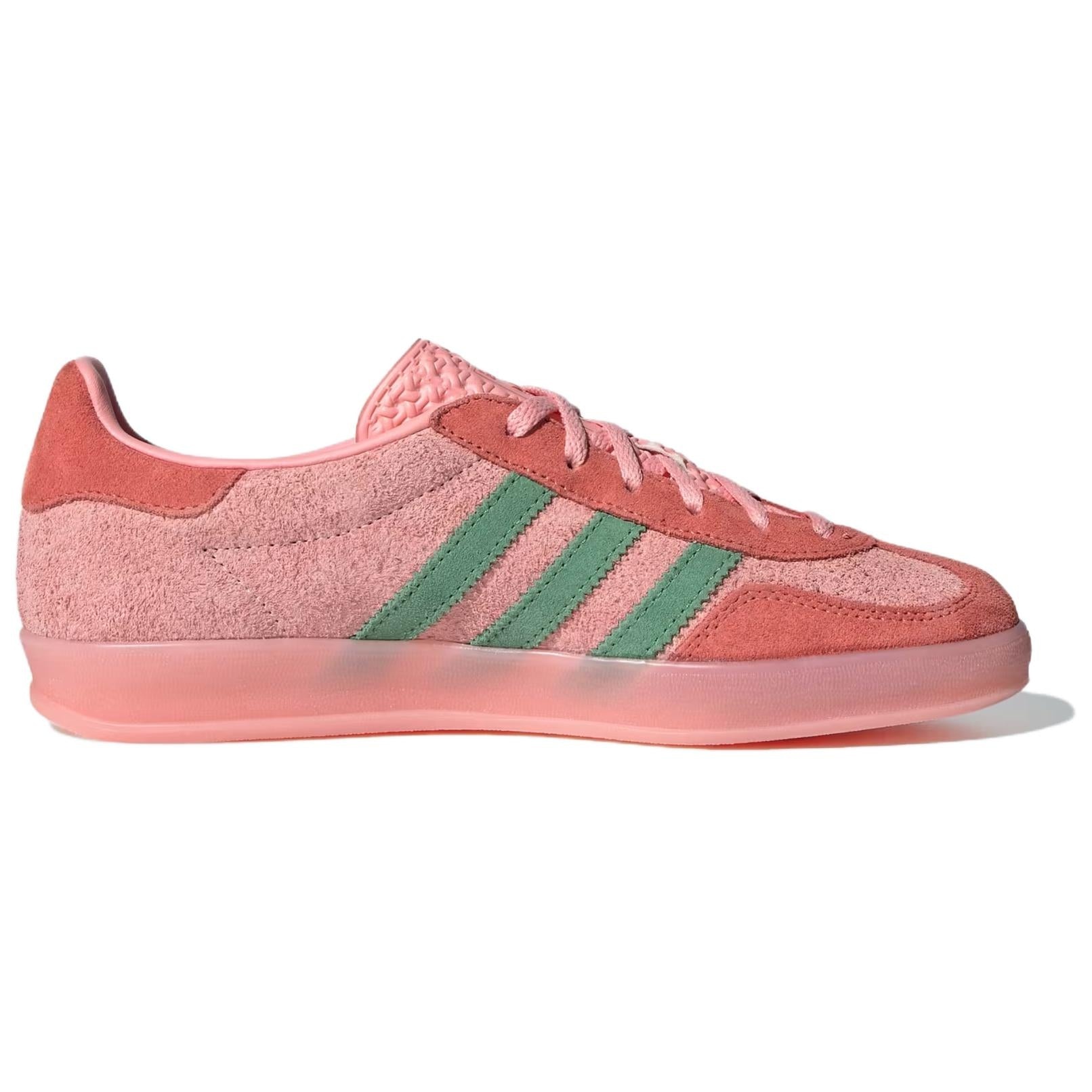(WMNS) adidas Gazelle Indoor 'Pink Spark Preloved Green' IG6782 - 2