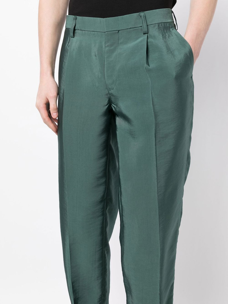 cropped tapered-leg suit trousers 5
