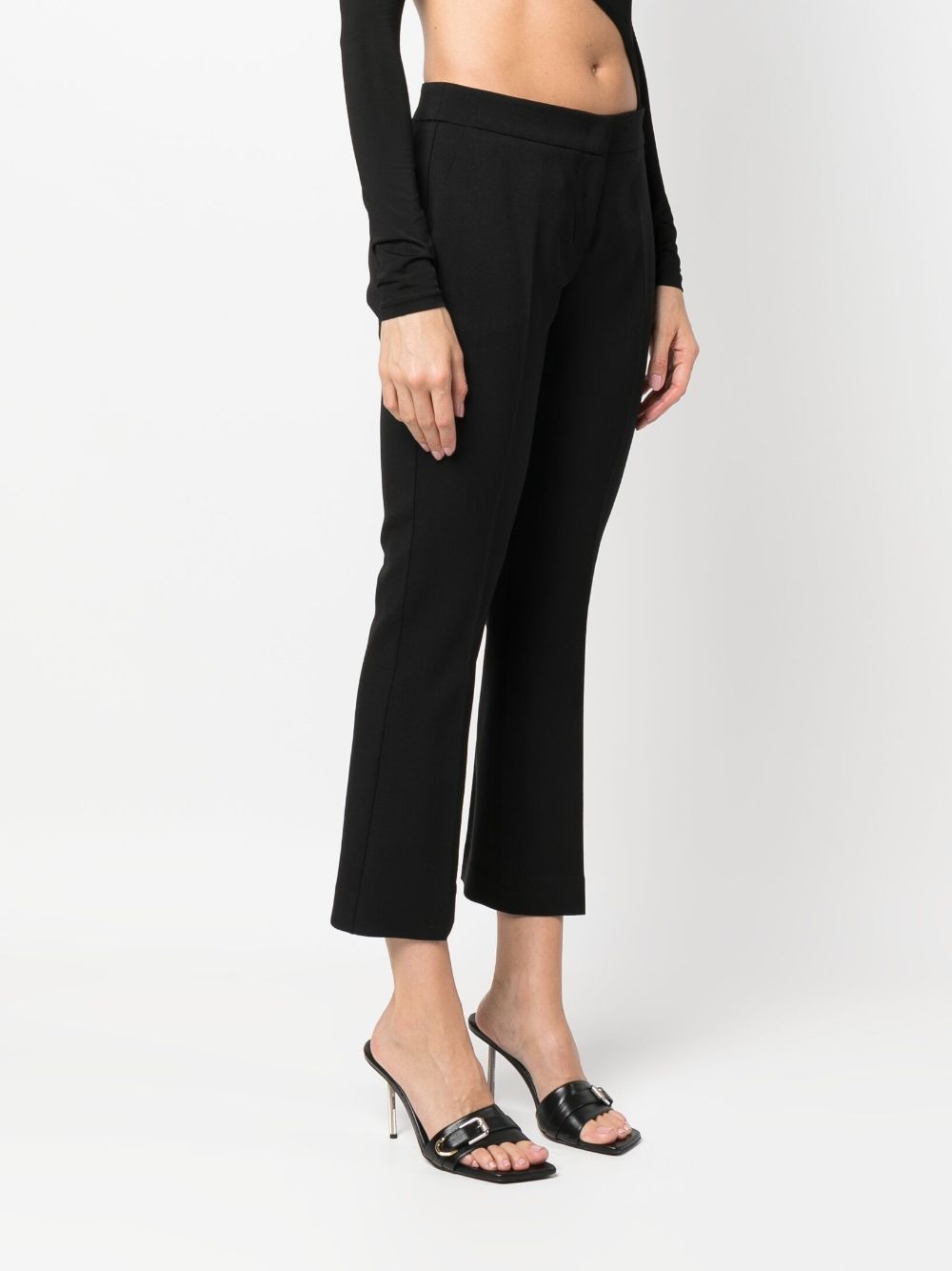 low-rise cropped trousers - 3