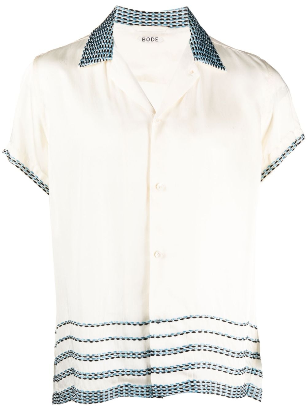 Sellier embroidered motif shirt - 1