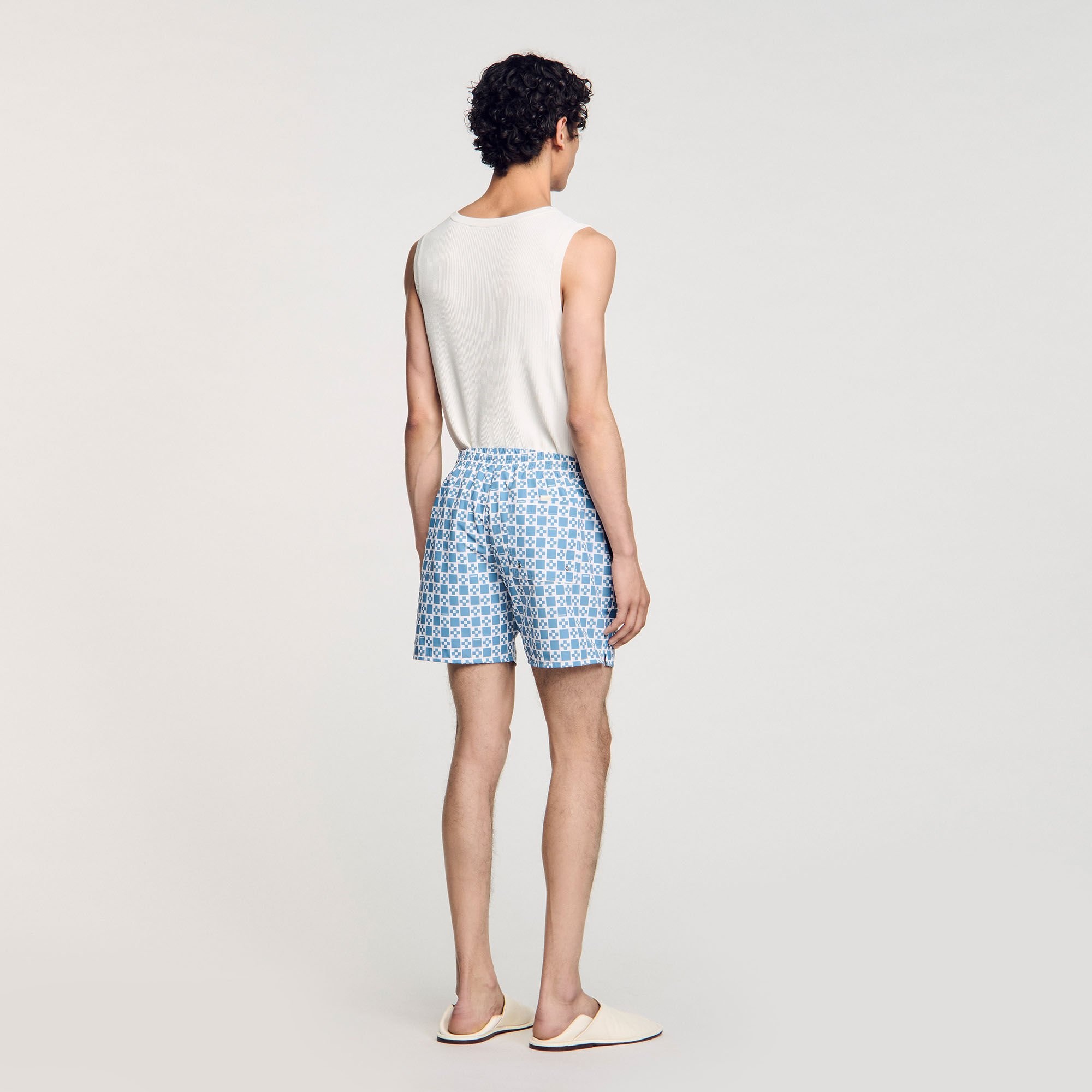 SQUARE CROSS SWIM SHORTS - 5