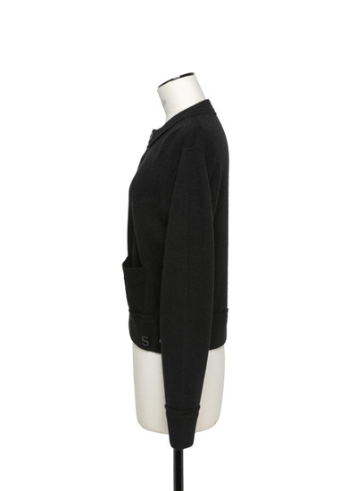 sacai s Wool Knit Cardigan outlook