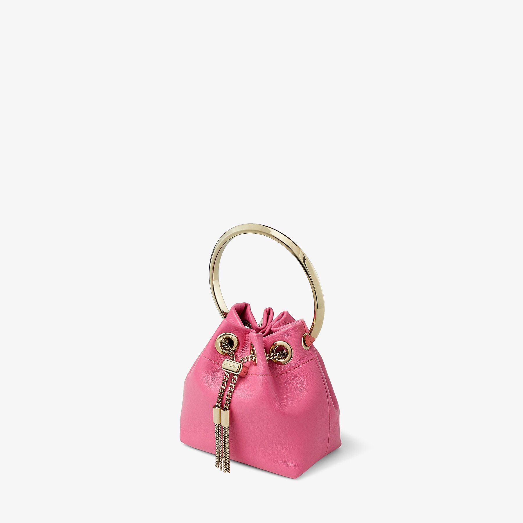 Micro Bon Bon
Candy Pink Smooth Nappa Mini Bag - 4