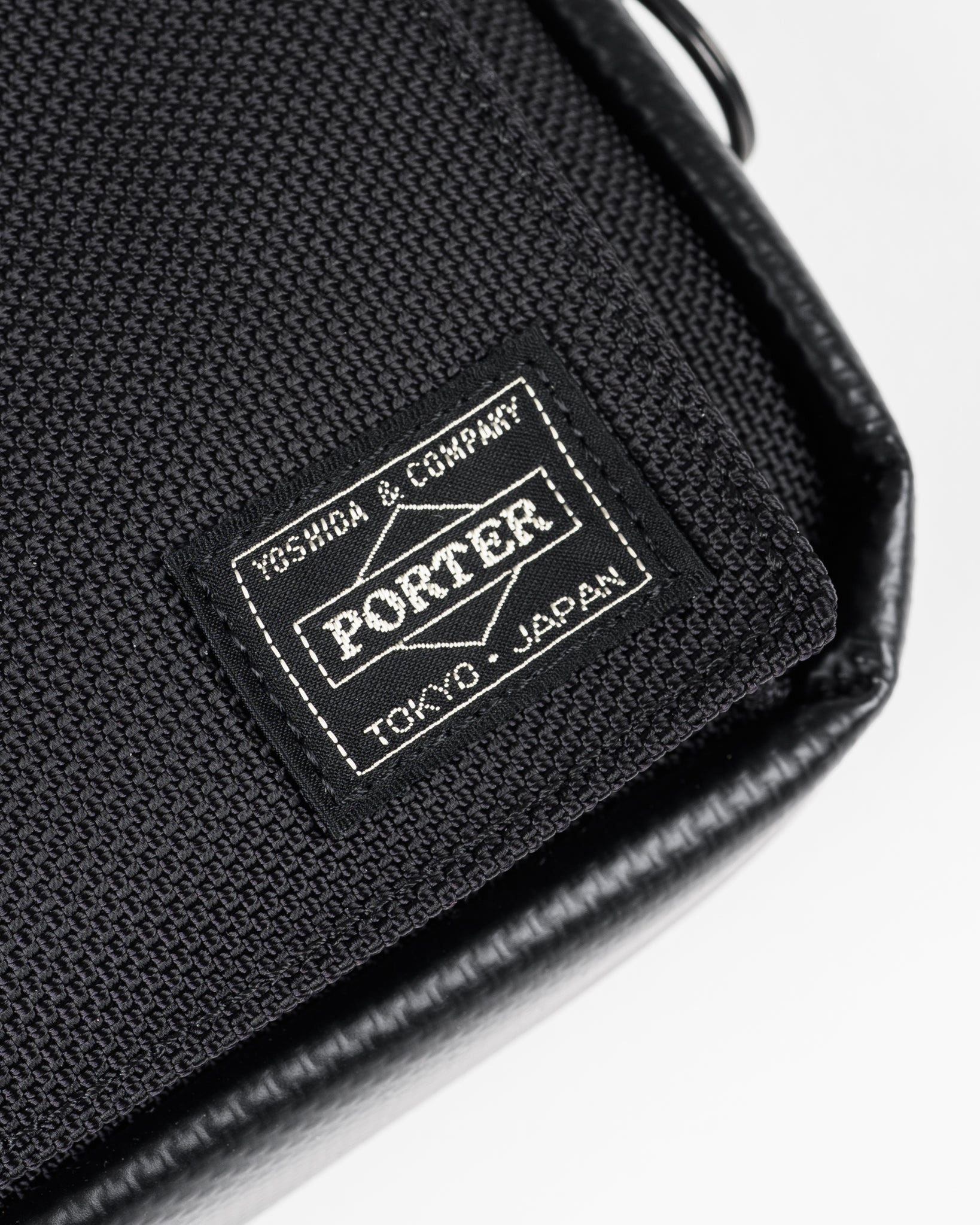 PORTER - YOSHIDA & CO. - HEAT SMALL SHOULDER BAG - BLACK - 6
