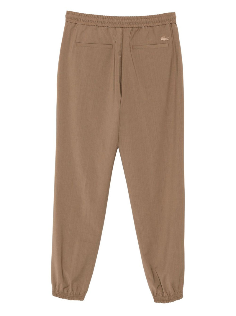 LACOSTE press-crease trousers outlook