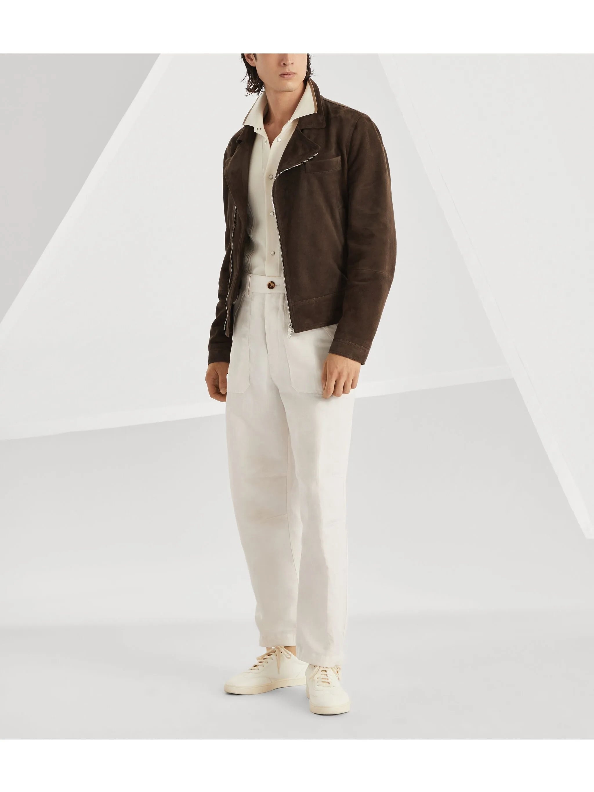Suede Biker Jacket - 6
