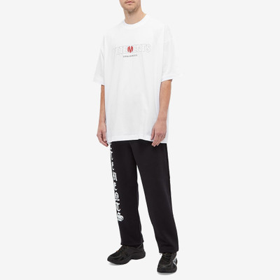 VETEMENTS VETEMENTS Japan Logo Oversized Tee outlook