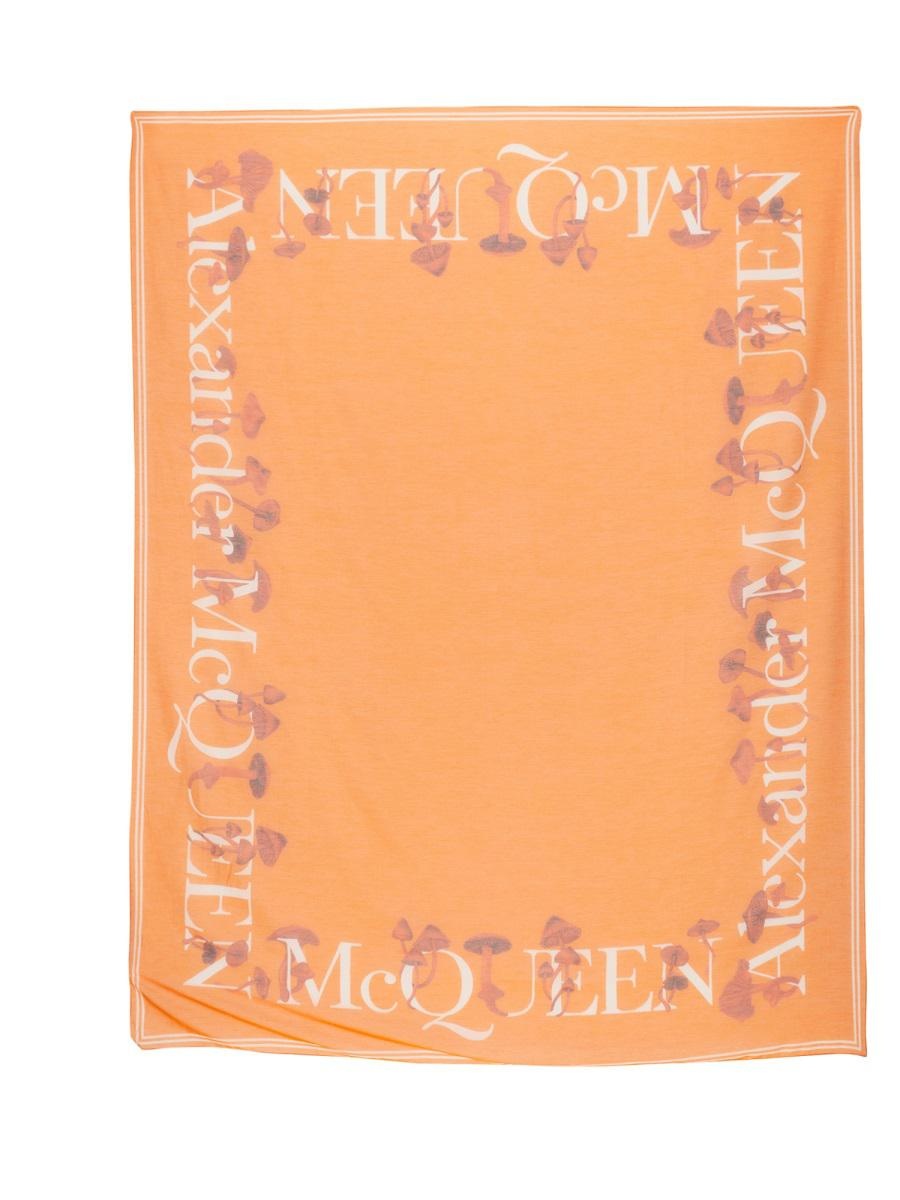 スカーフ alexander mcqueen FW22 MUSHROOM SCARF (718580_3624Q7574) Alexander McQueen ALEXANDER MCQUEEN MUSHROOM SCARF | baltini