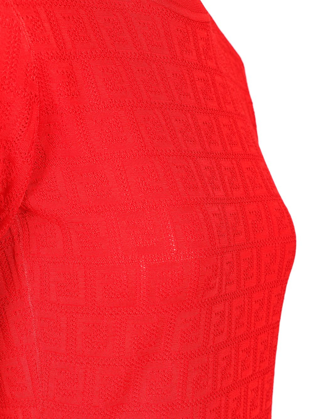 Ff Cotton And Viscose Dress Dresses Red - 6