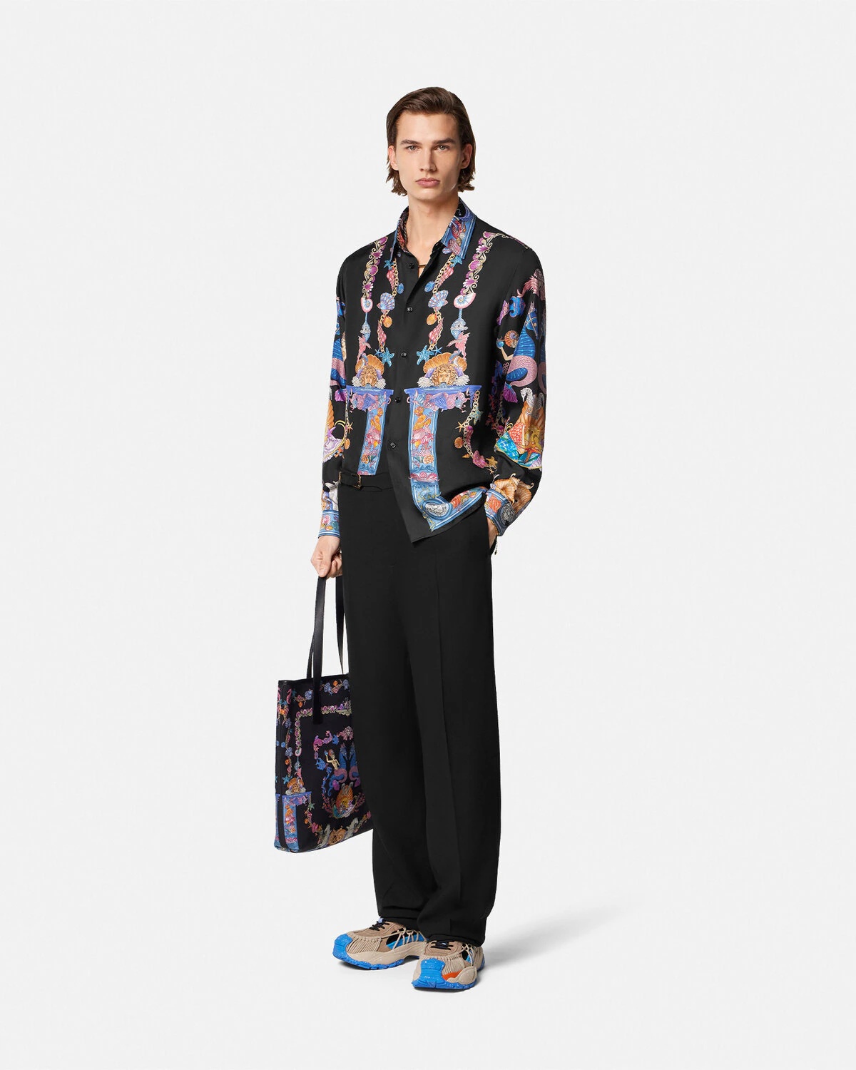 Coral Theatre Silk Shirt - 2