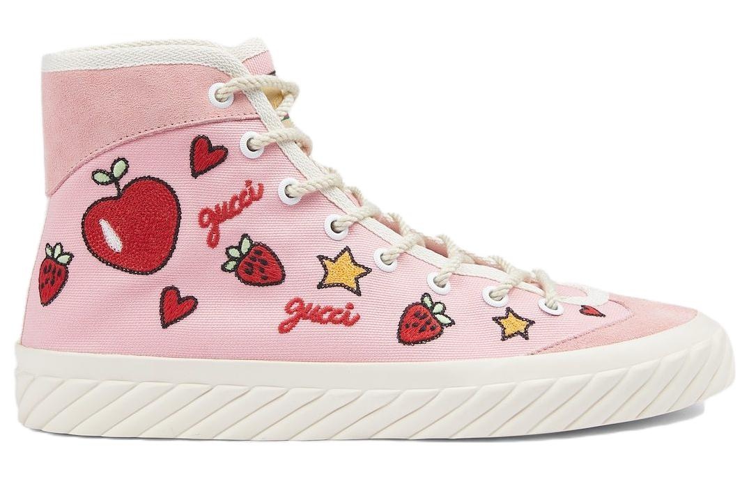 (WMNS) Gucci Canvas HighTop 'Valentine's Day' 746406-FABRJ-5842 - 2