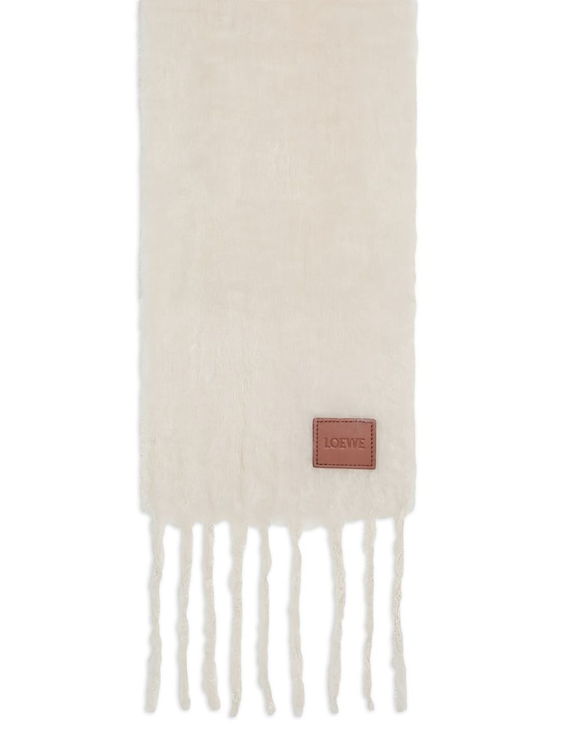 Loewe brushed-finish scarf outlook