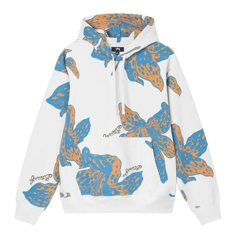 Stussy SS22 Floral Flowers Printing Unisex White 118486 - 1